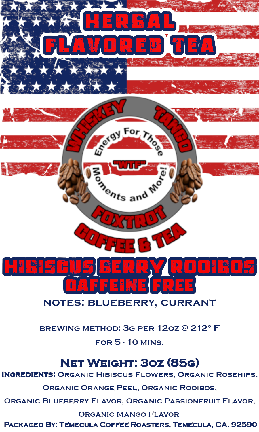 Hibiscus Berry Rooibos (Caffeine Free)