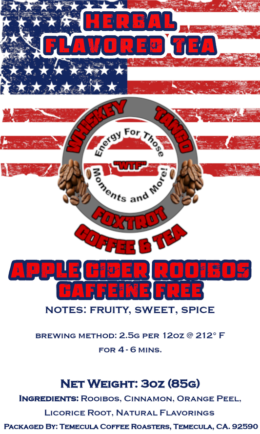 Apple Cider Rooibos Tea (CAFFEINE FREE)