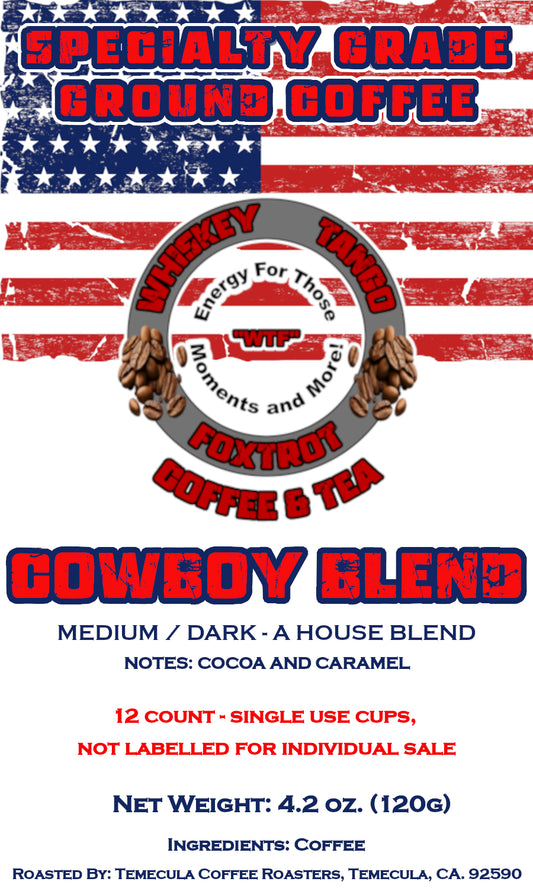 Cowboy Blend - 12 count single use cups